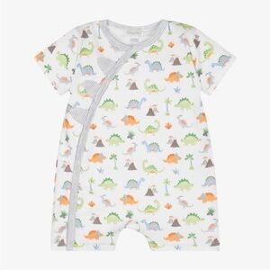 Kissy Kissy Baby Boy Dinosaur Frontier Onesie and Hat - 3-6 Months